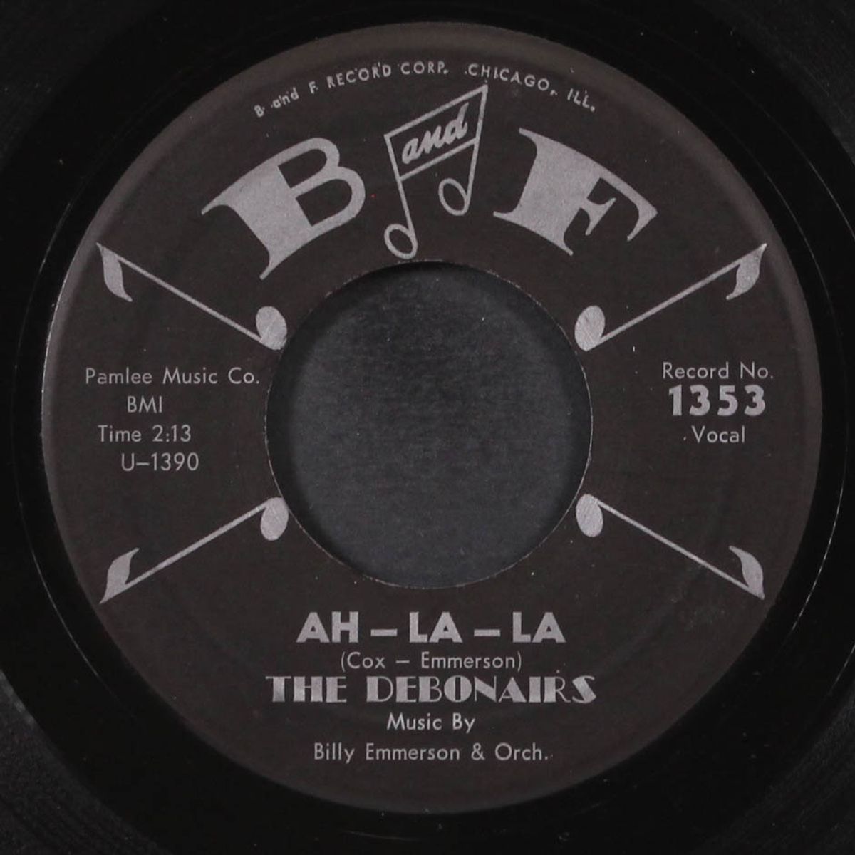 fools love / ah-la-la by DEBONAIRS
