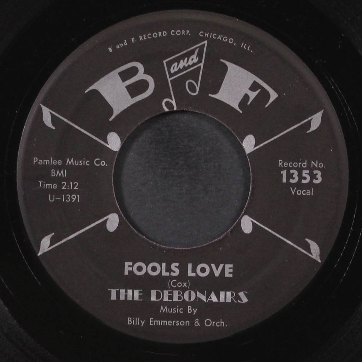 fools love / ah-la-la by DEBONAIRS
