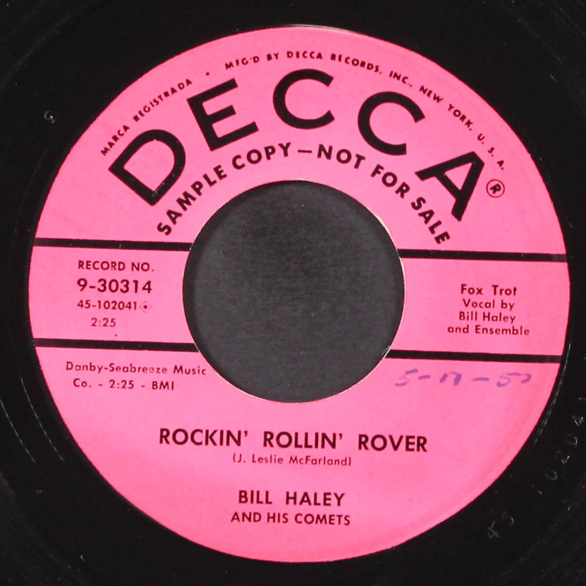 billy goat / rockin' rollin' rover by BILL HALEY