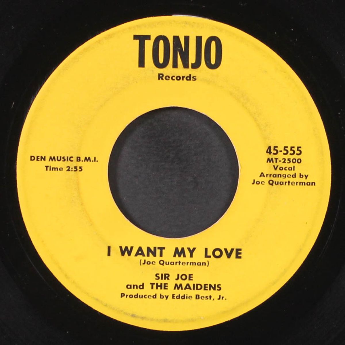 i want my love / inside fear by SIR JOE & MAIDENS