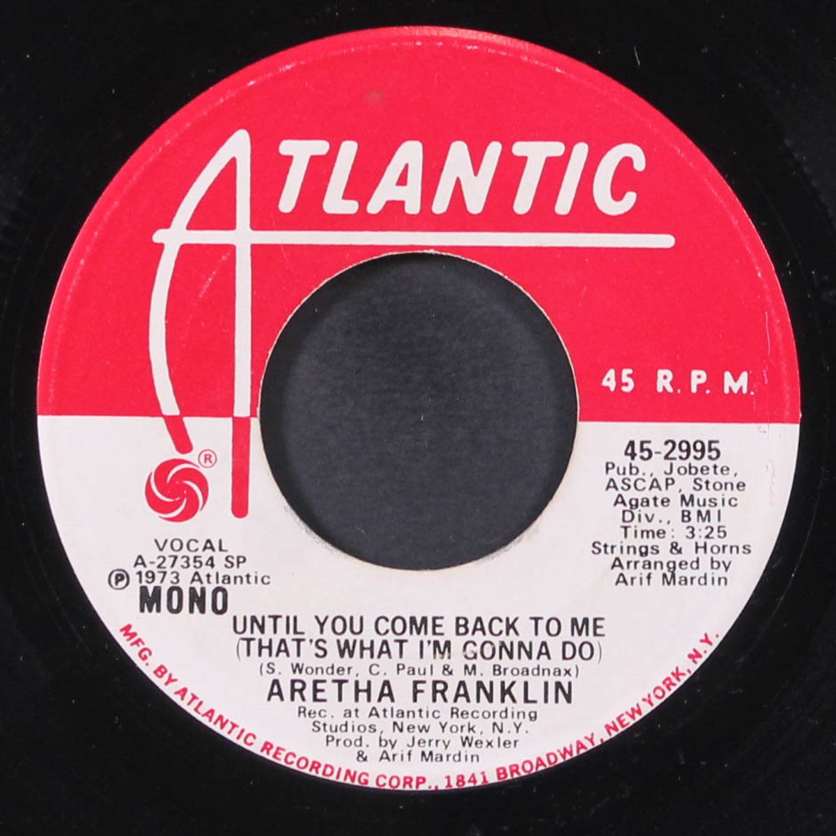 until you come back to me / mono by ARETHA FRANKLIN