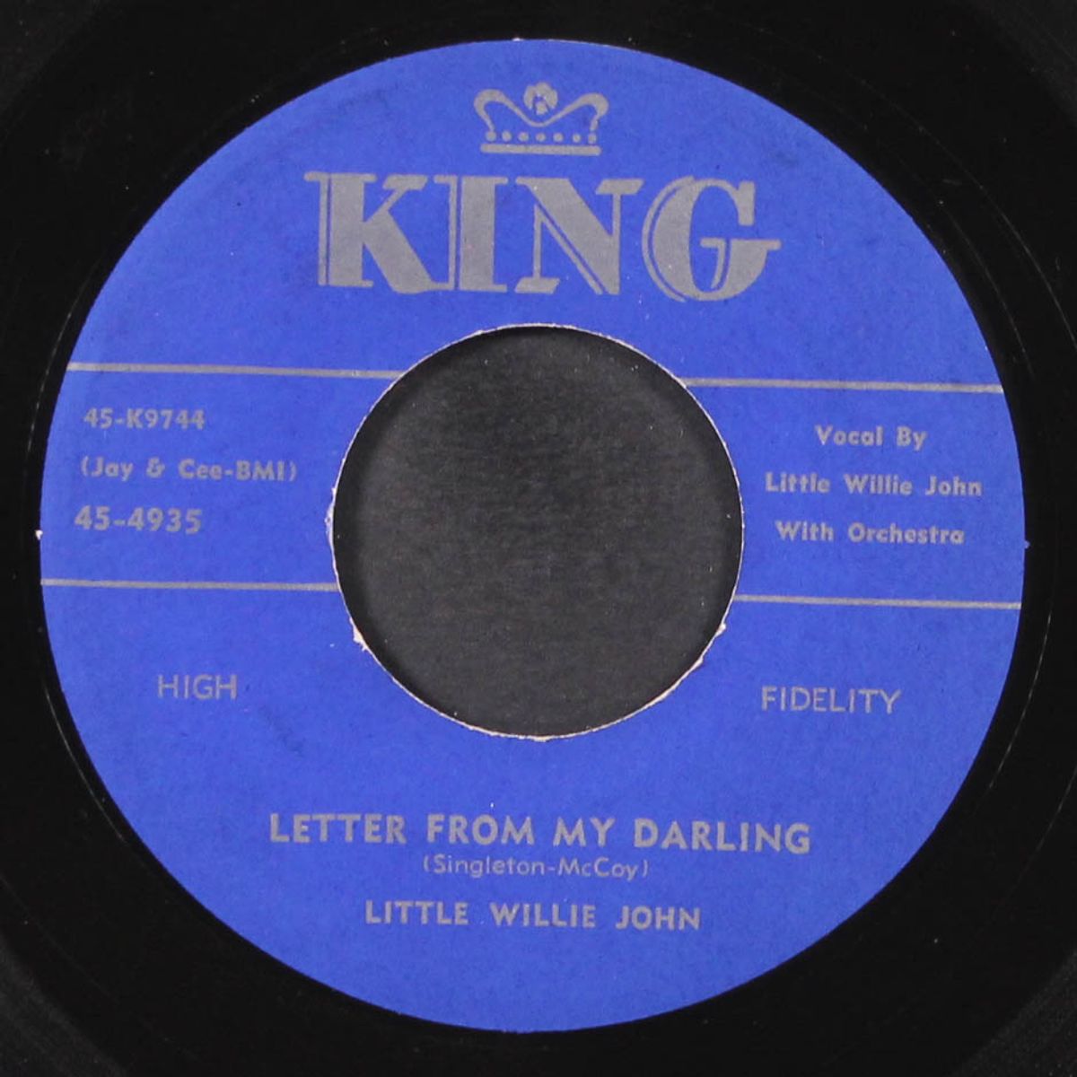 fever / letter from my darling by LITTLE WILLIE JOHN