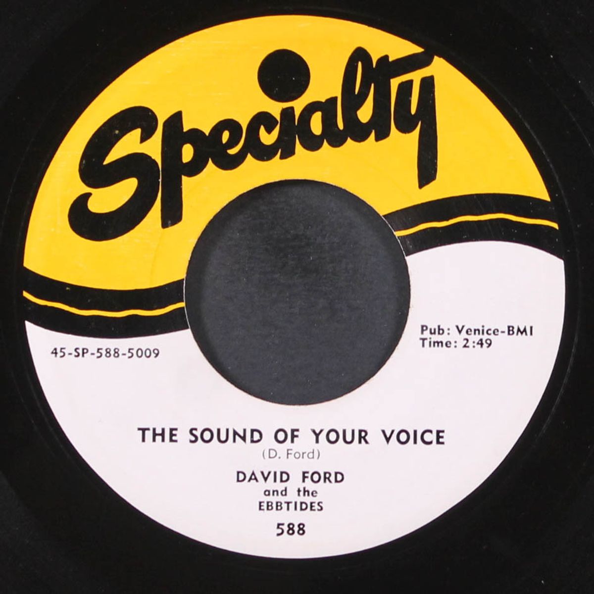 my confession / the sound of your voice by DAVID FORD & EBBTIDES