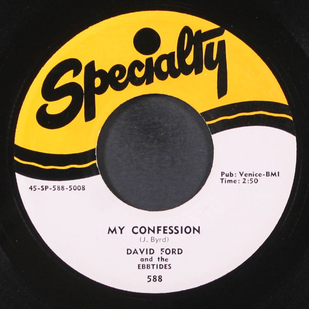 my confession / the sound of your voice by DAVID FORD & EBBTIDES