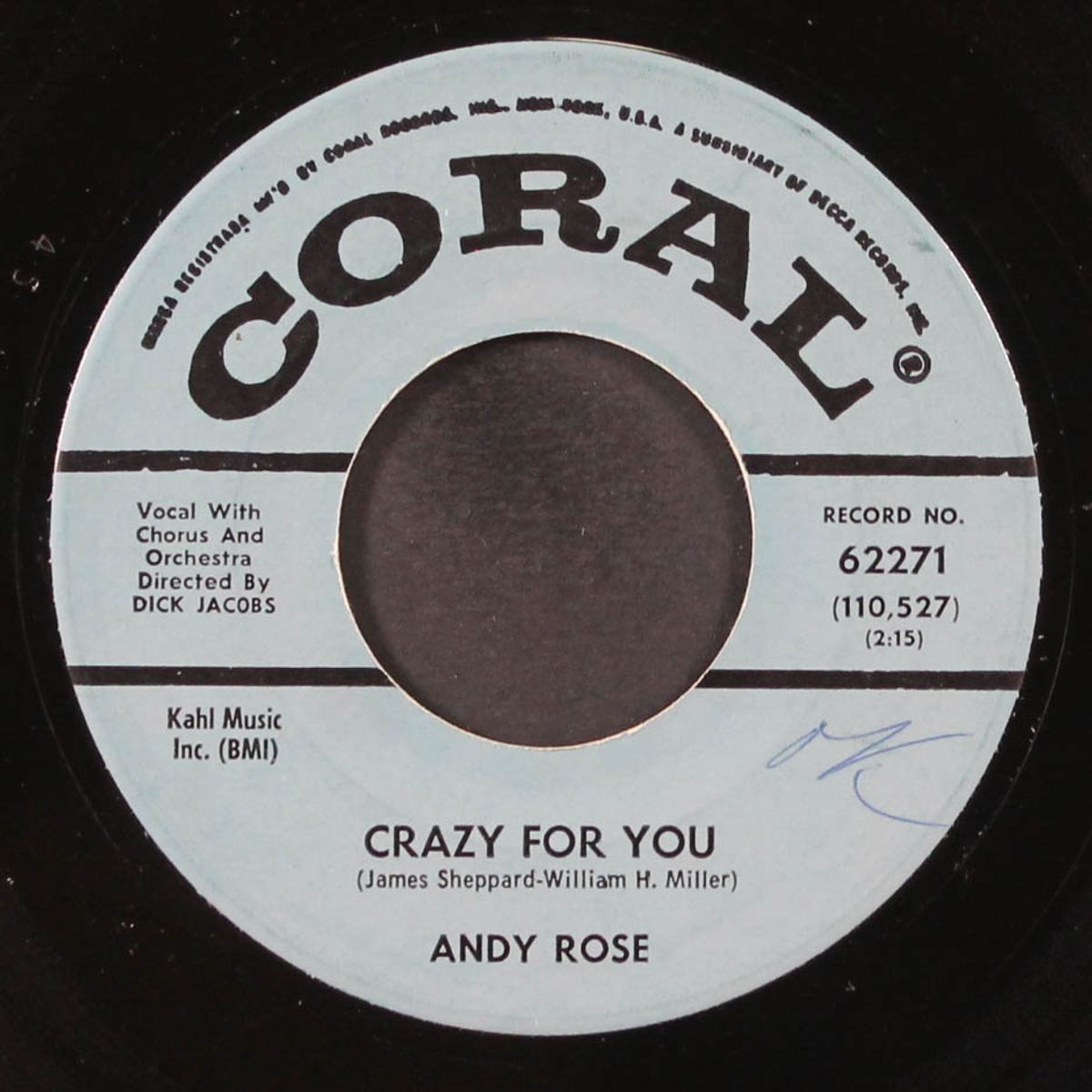 this is the nite / crazy for you by ANDY ROSE