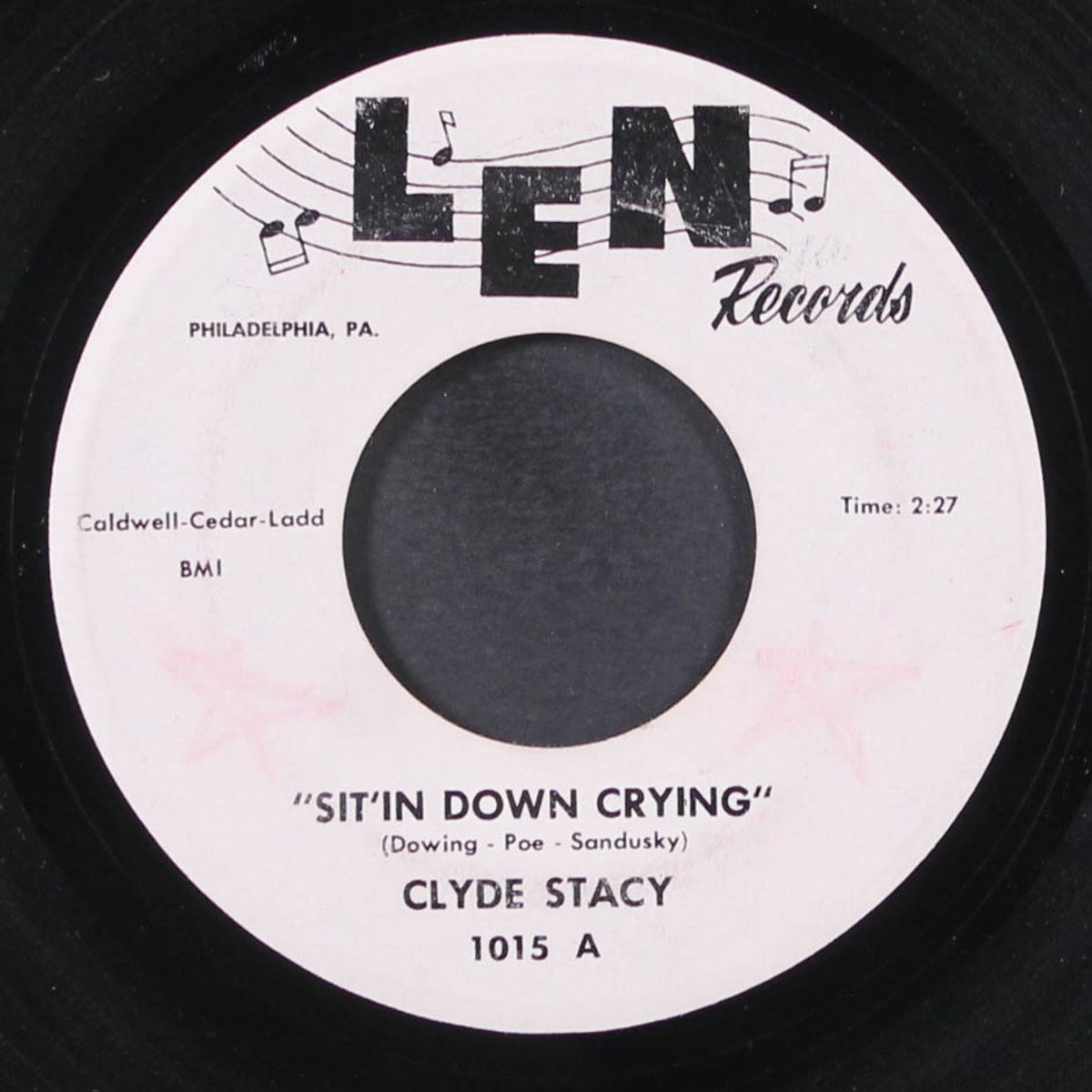 sit'in down crying / you're satisfied by CLYDE STACY