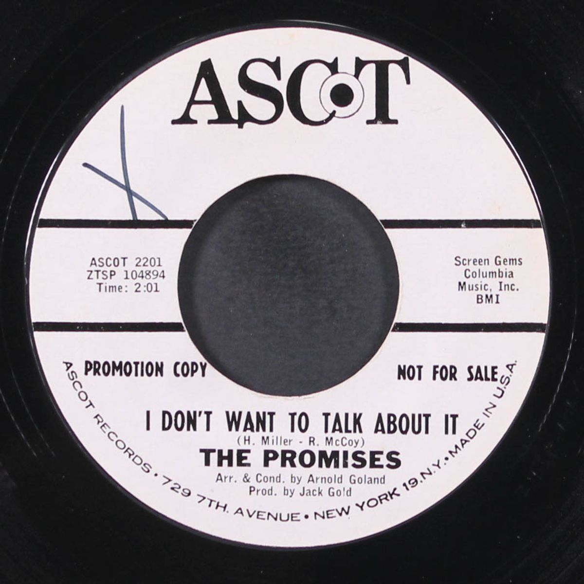 i don't want to talk about it / try it again by PROMISES