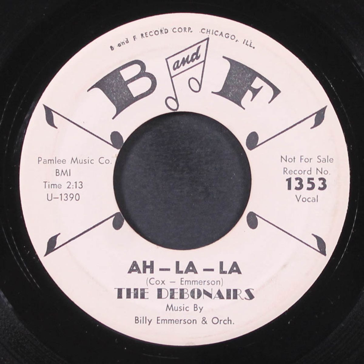 fools love / ah-la-la by DEBONAIRS