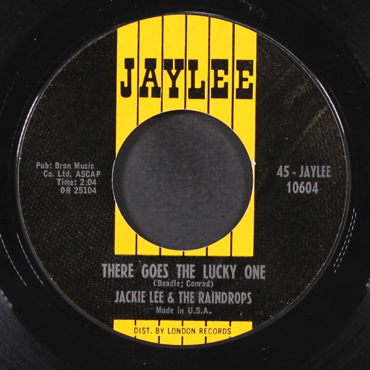 there goes the lucky one / i built my world around a dream by JACKIE LEE & RAINDROPS