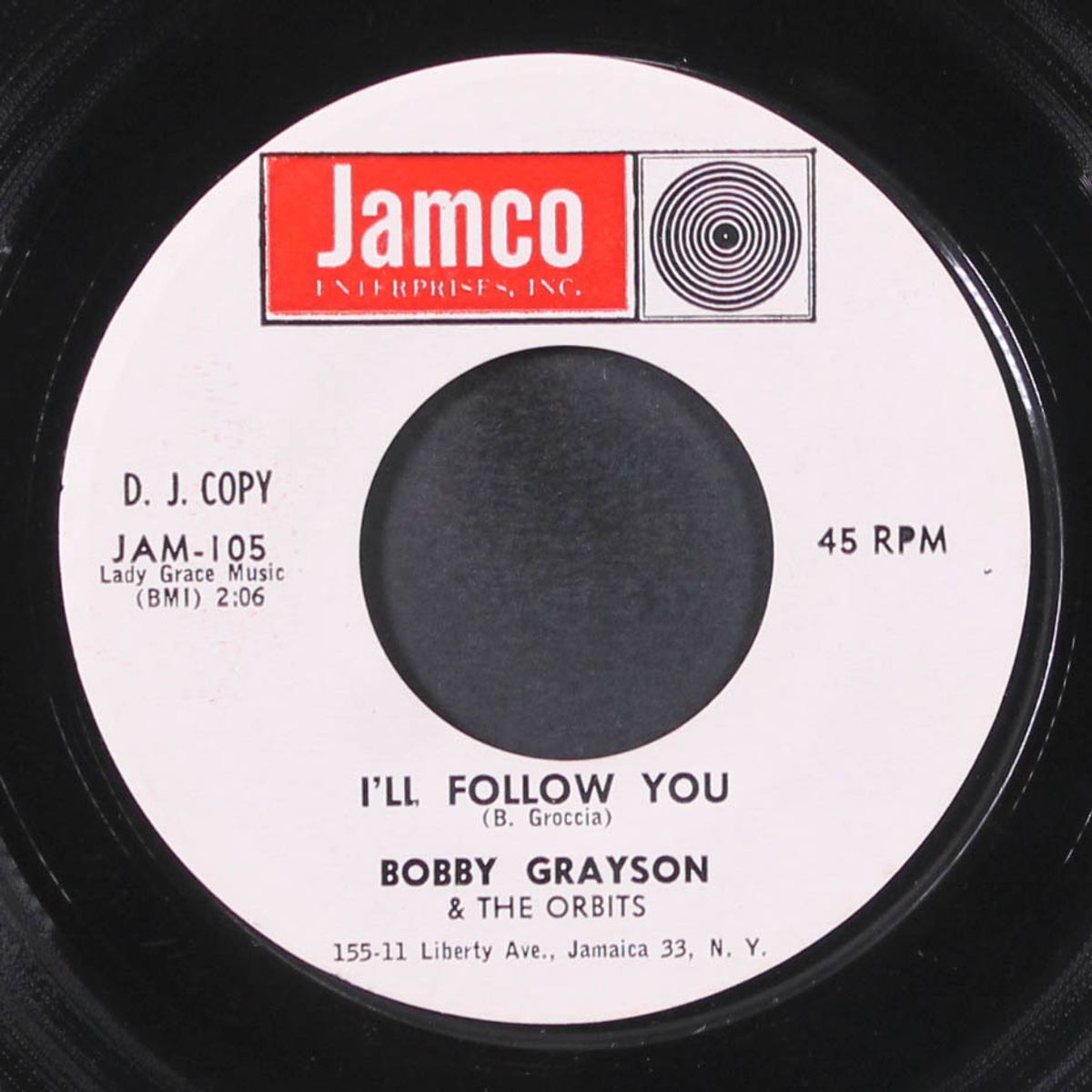 look over here girl / i'll follow you by BOBBY GRAYSON & ORBITS