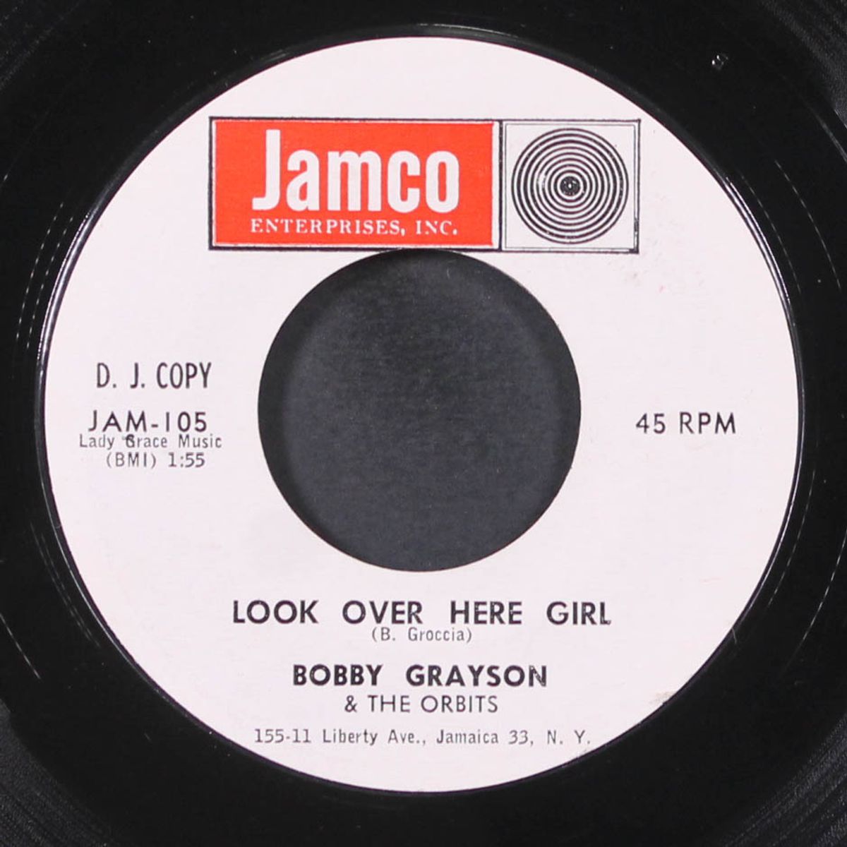 look over here girl / i'll follow you by BOBBY GRAYSON & ORBITS
