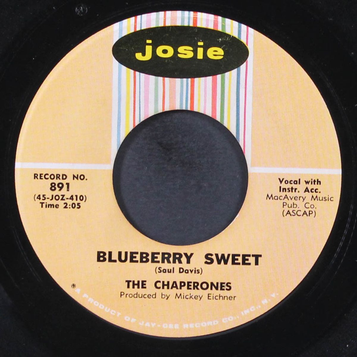 blueberry sweet / the man from the moon by CHAPERONES