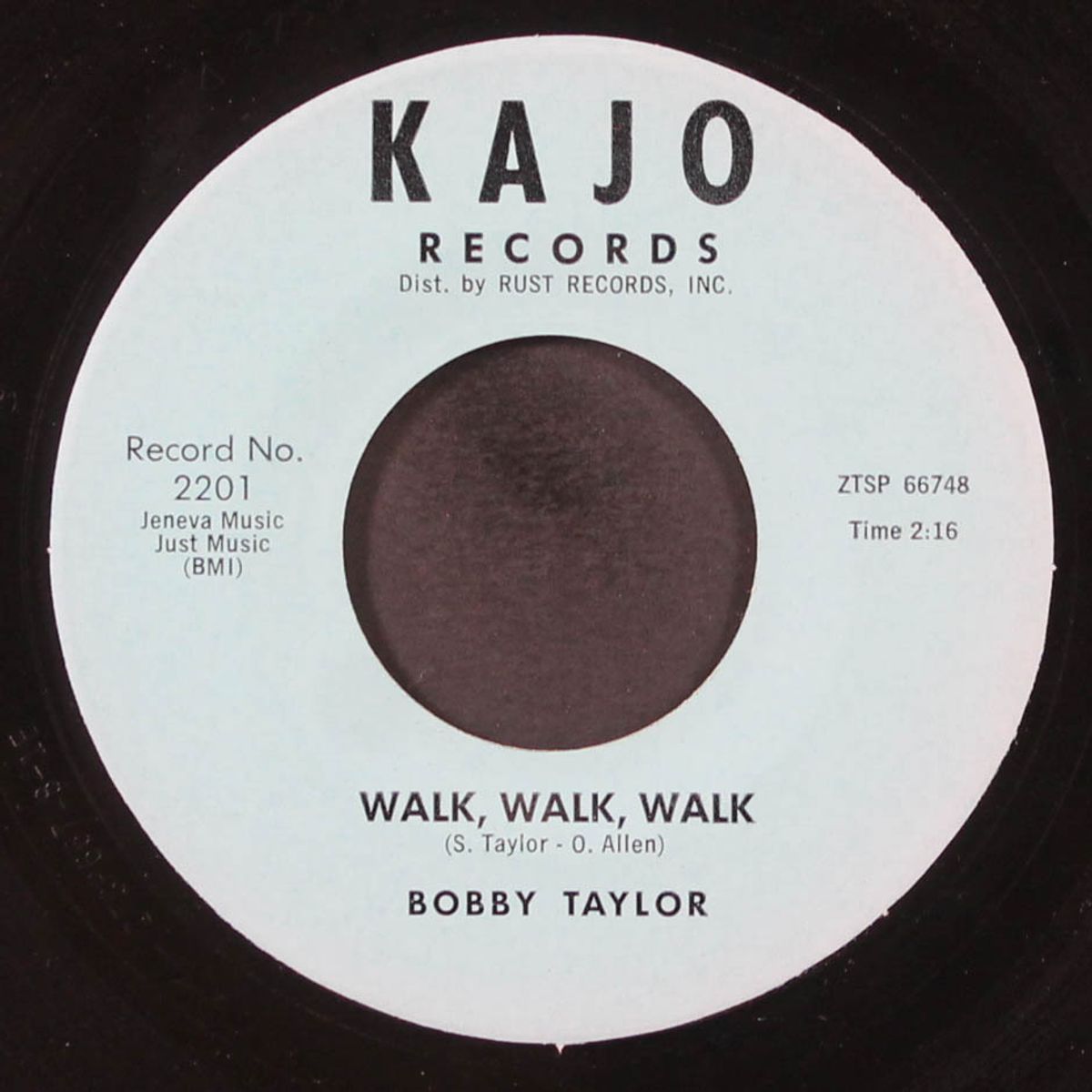 it's funny / walk, walk, walk by BOBBY TAYLOR