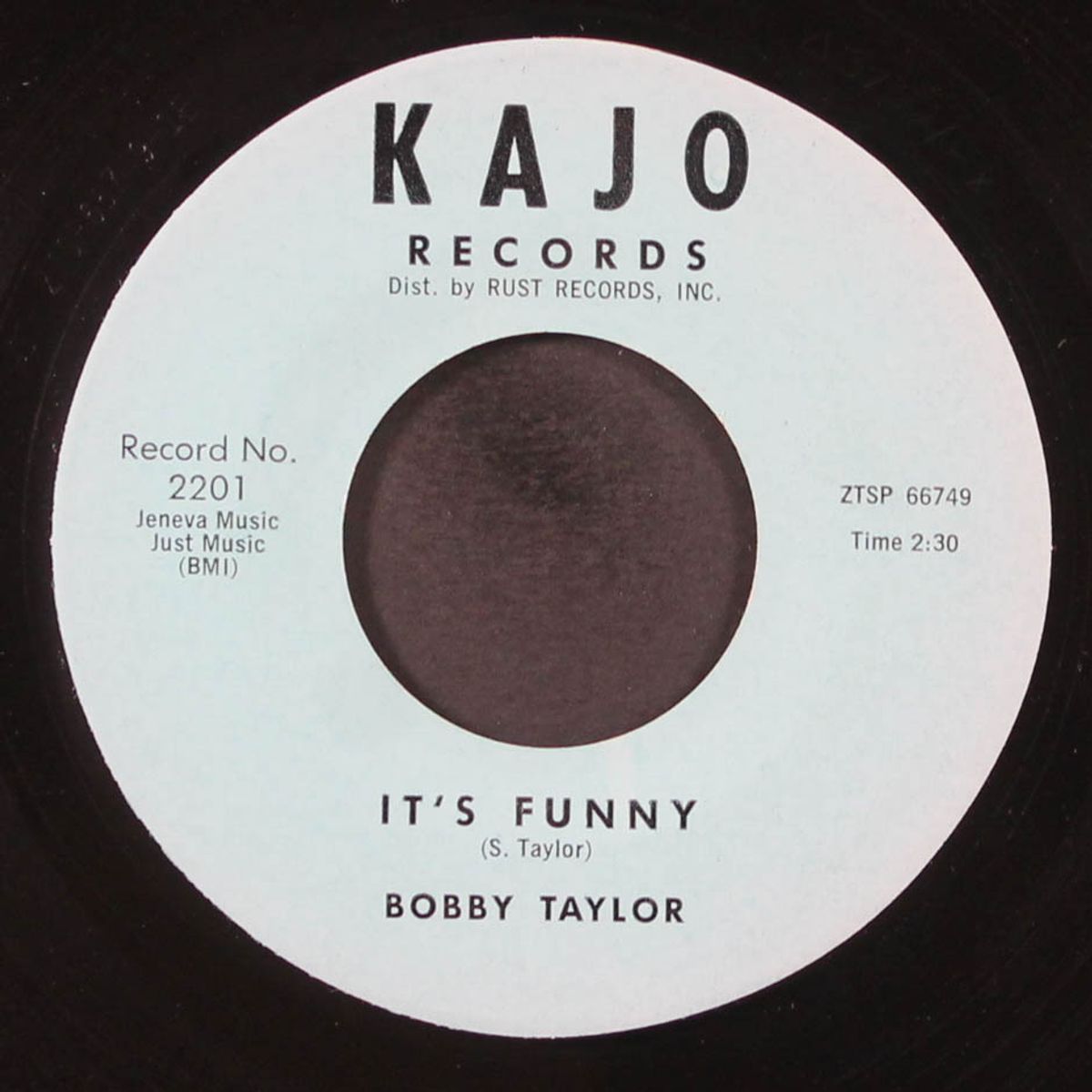 it's funny / walk, walk, walk by BOBBY TAYLOR