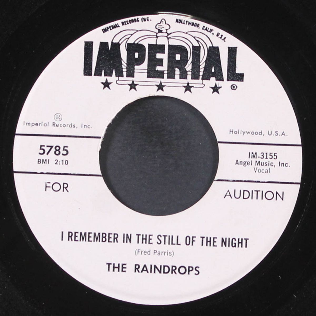 i remember in the still of the night / the sweetheart song by RAINDROPS