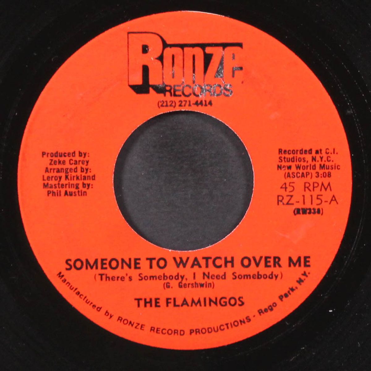 someone to watch over me / heavy hips by FLAMINGOS