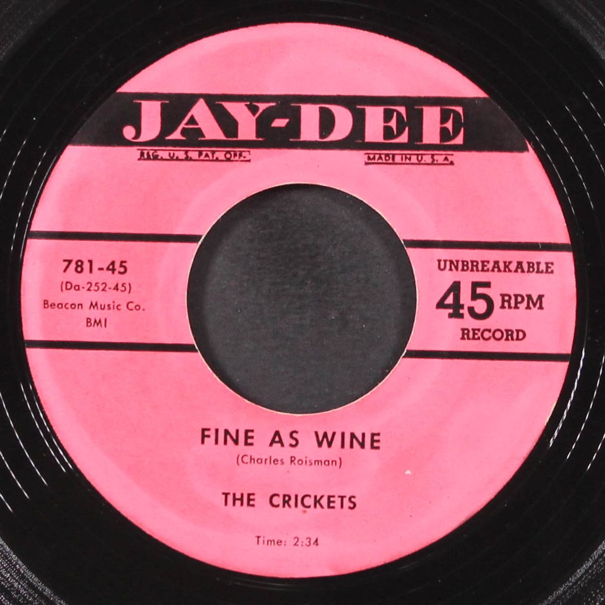 i'm not the one you love / fine as wine by CRICKETS