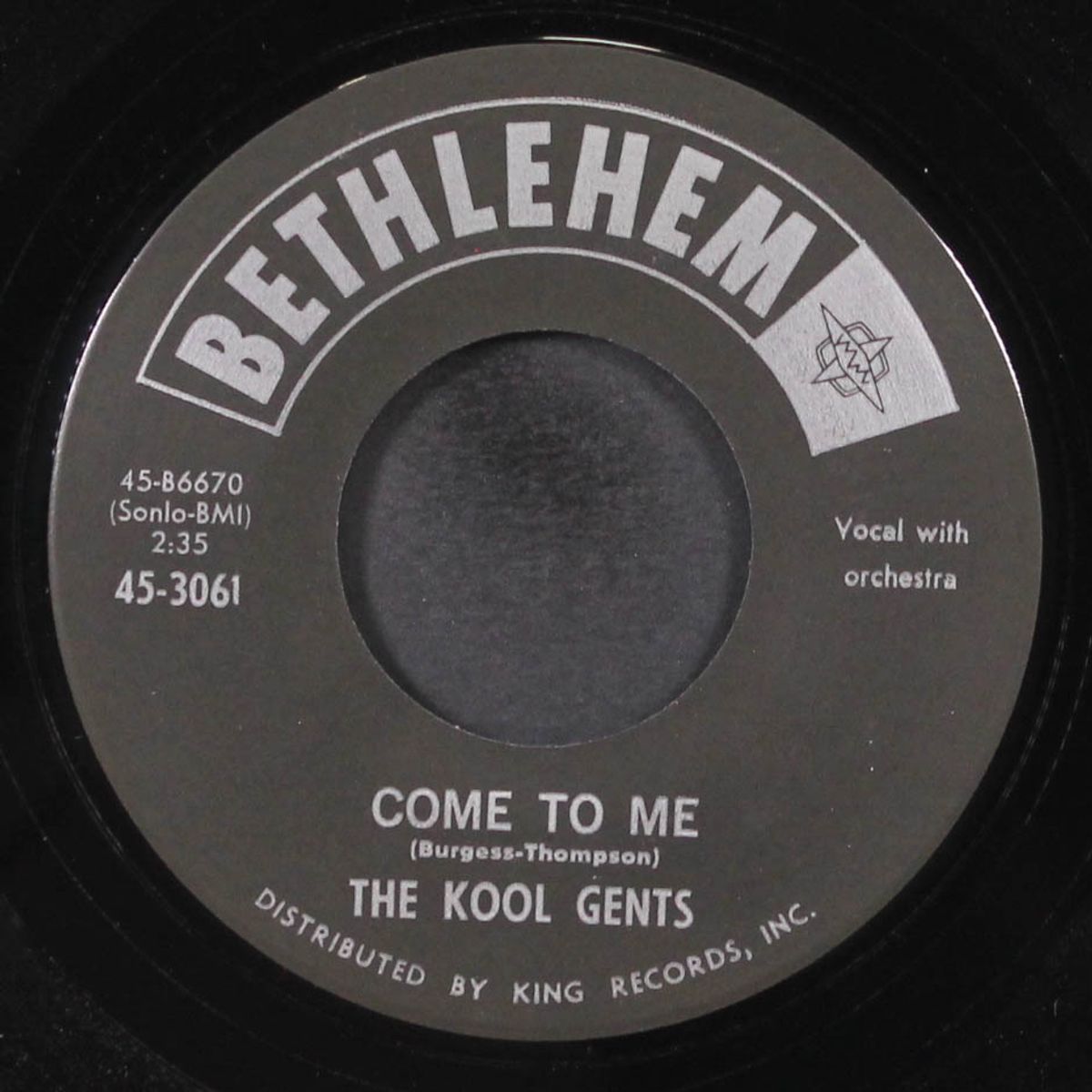 picture on the wall / come to me by KOOL GENTS