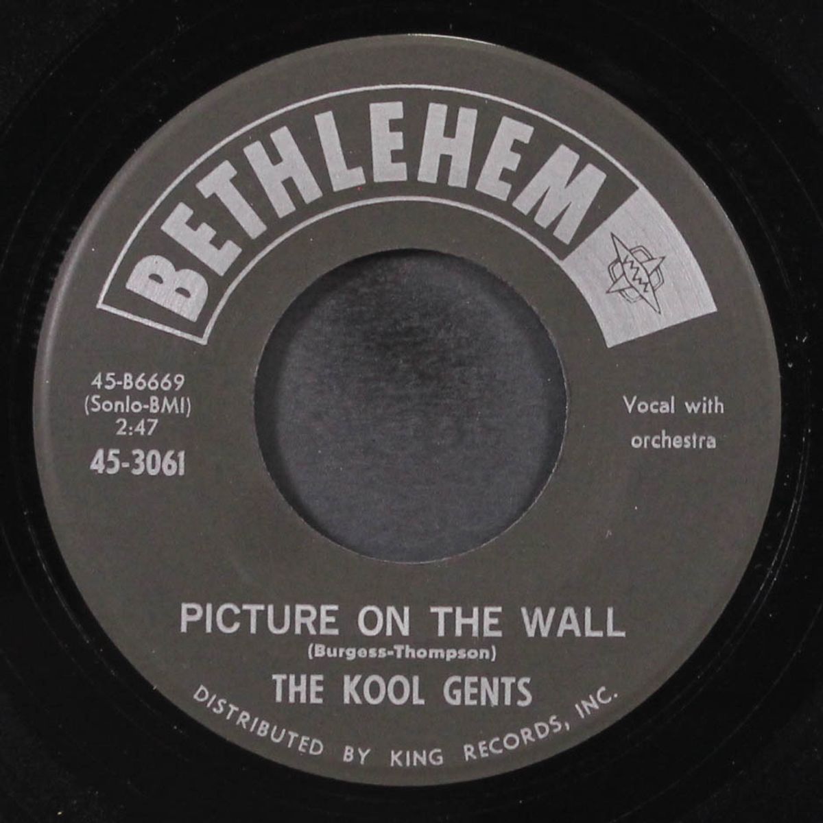 picture on the wall / come to me by KOOL GENTS