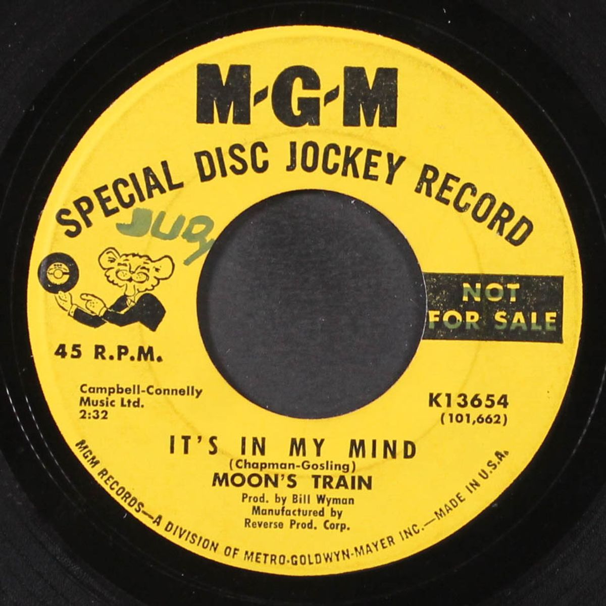 deed i do / it's in my mind by MOON'S TRAIN