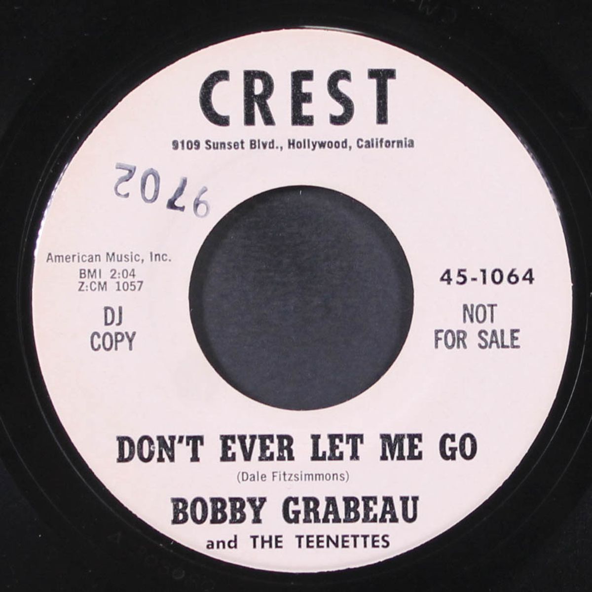 back to school, back to you / don't ever let me go by BOBBY GRABEAU