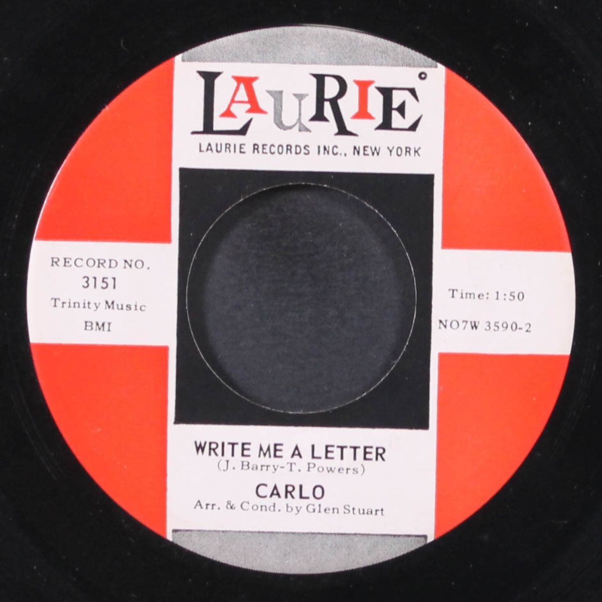 write me a letter / baby doll by CARLO & GROUP