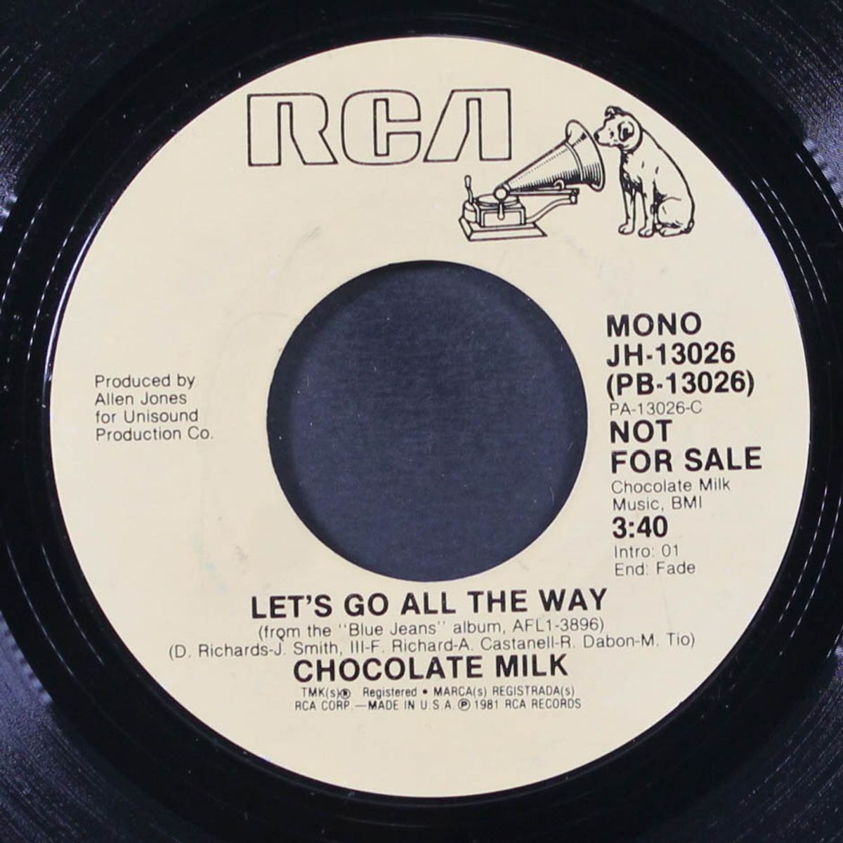 let's go all the way / mono by CHOCOLATE MILK