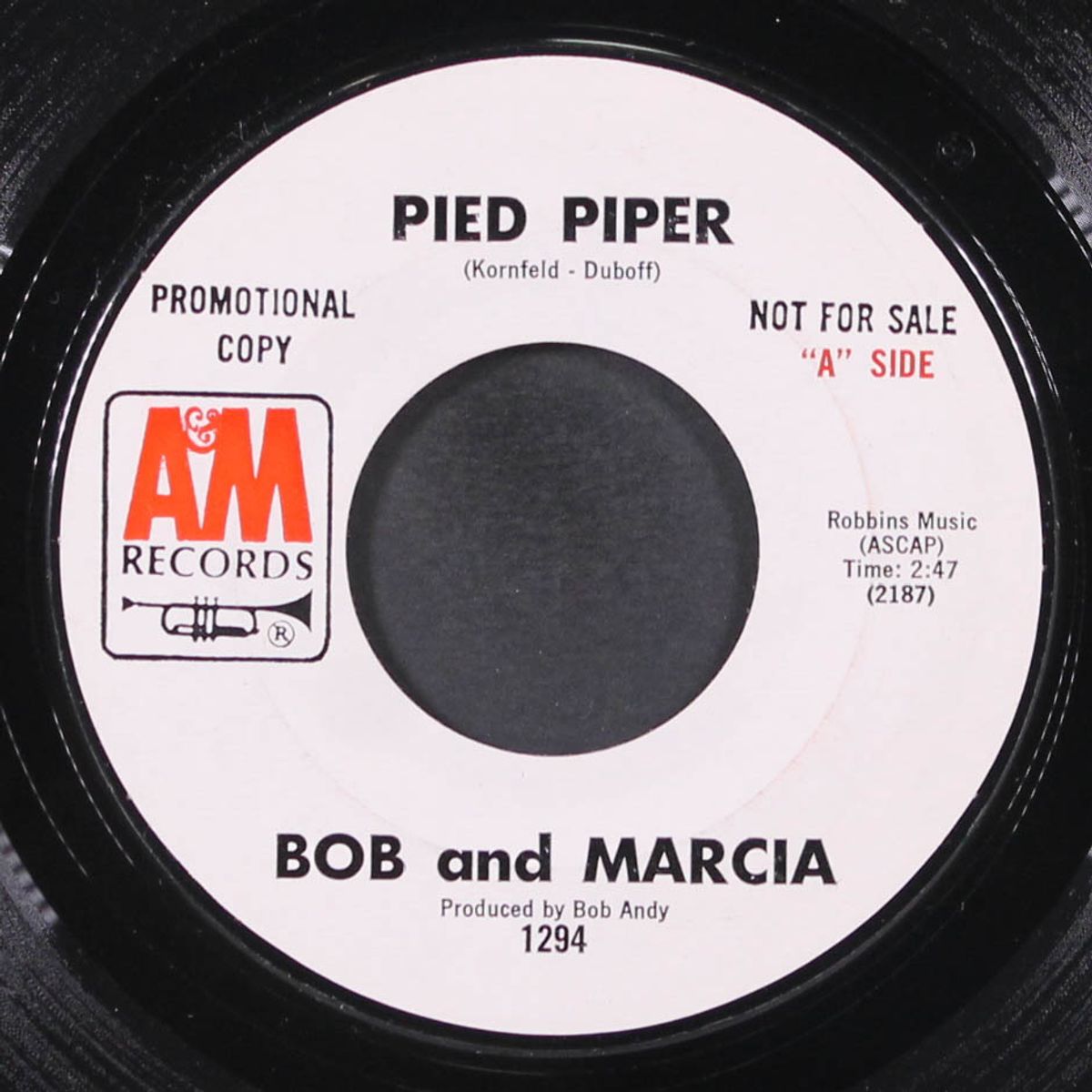 pied piper / save me by BOB & MARCIA
