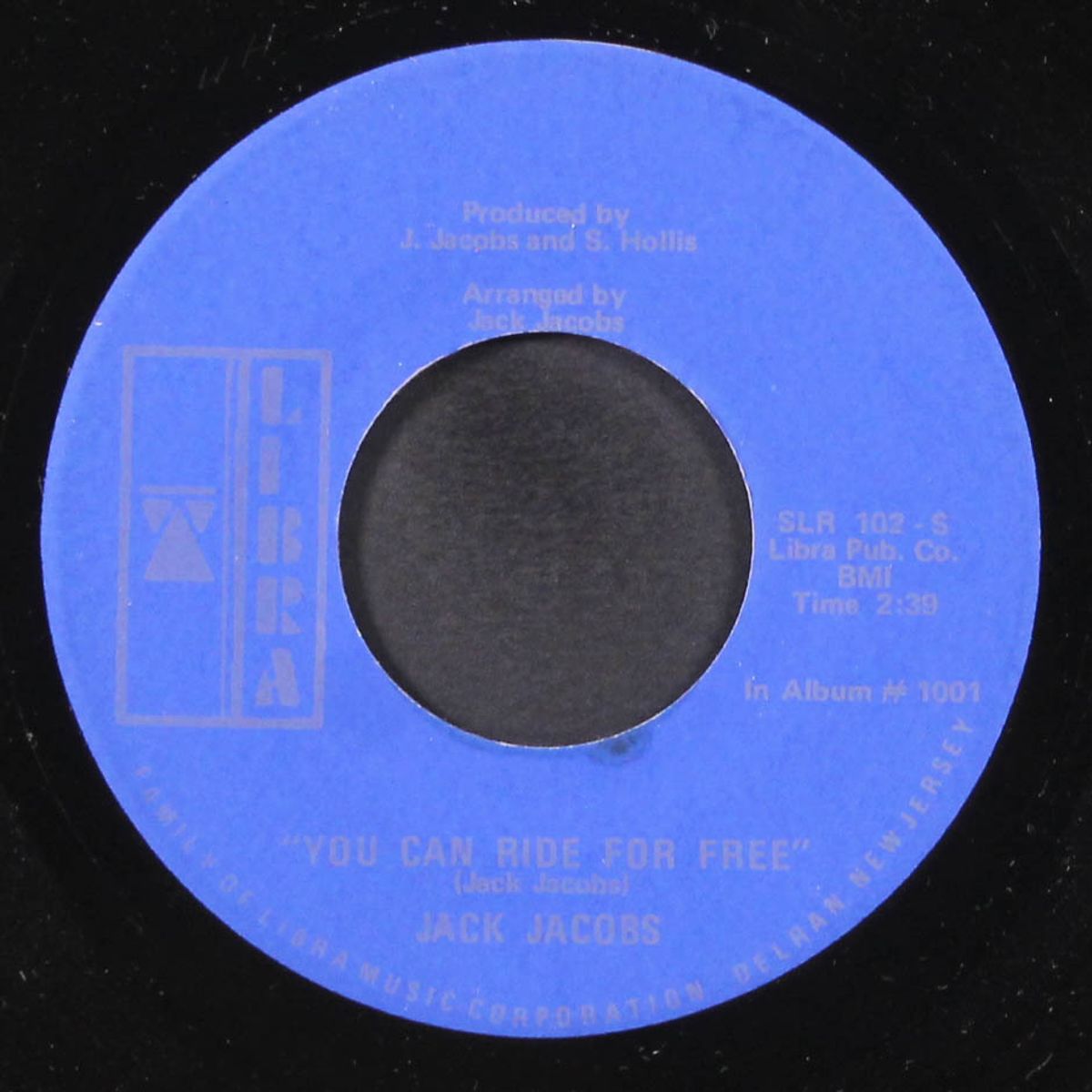 i believe its alright / you can ride for free by JACK JACOBS