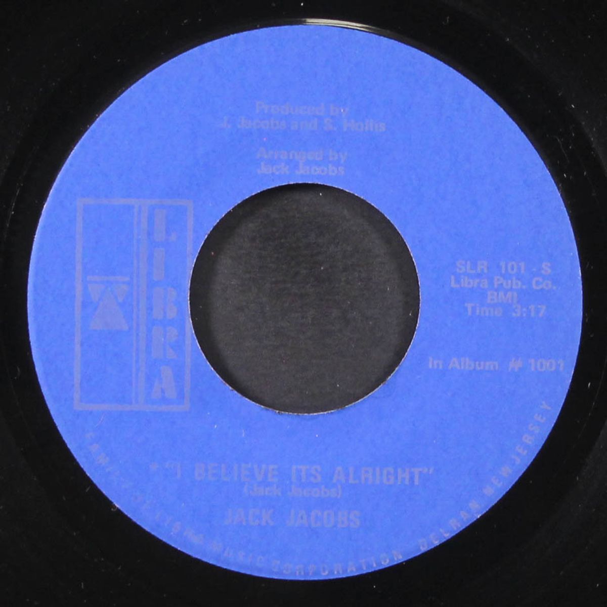 i believe its alright / you can ride for free by JACK JACOBS