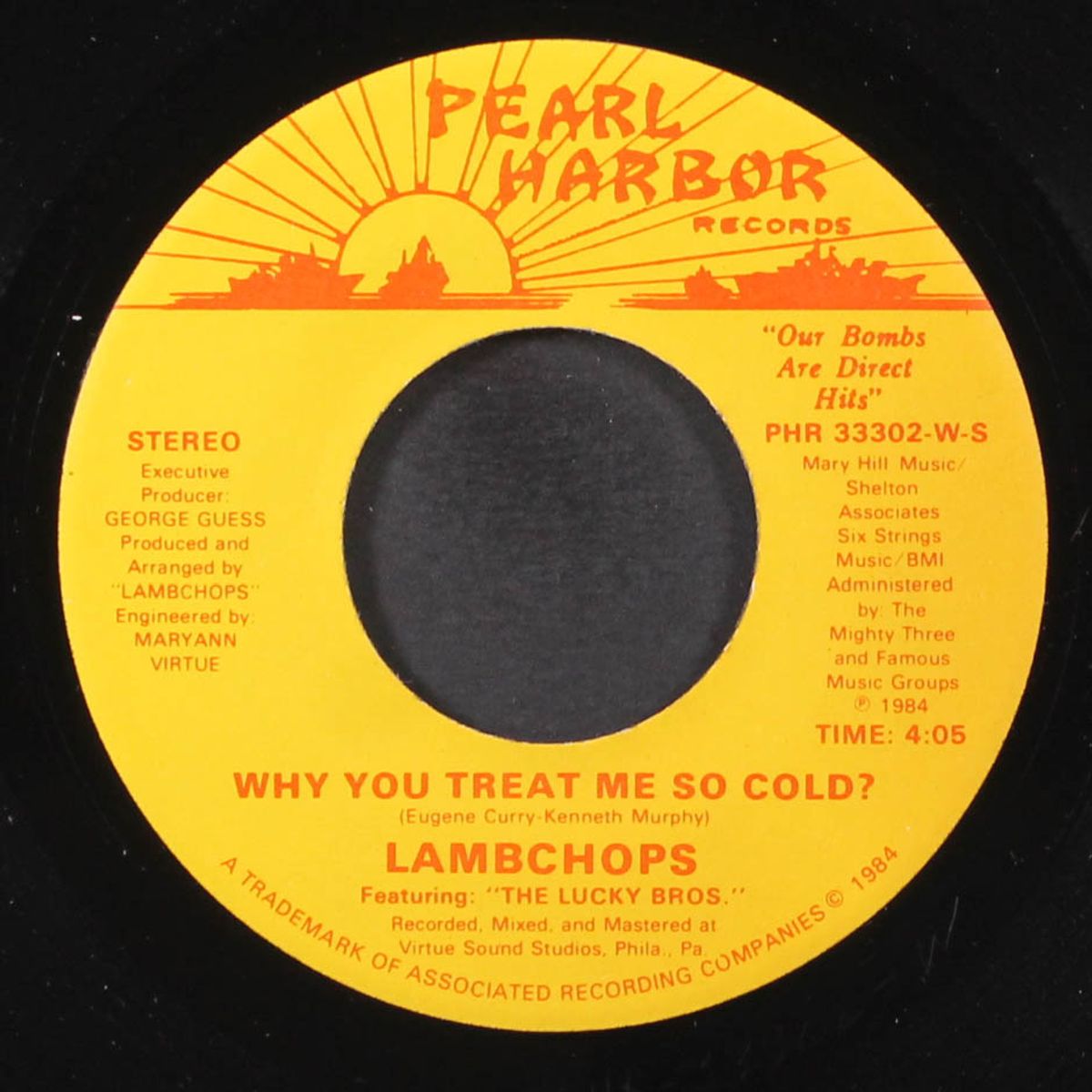 why you treat me so cold? / turn'in me out by LAMBCHOPS