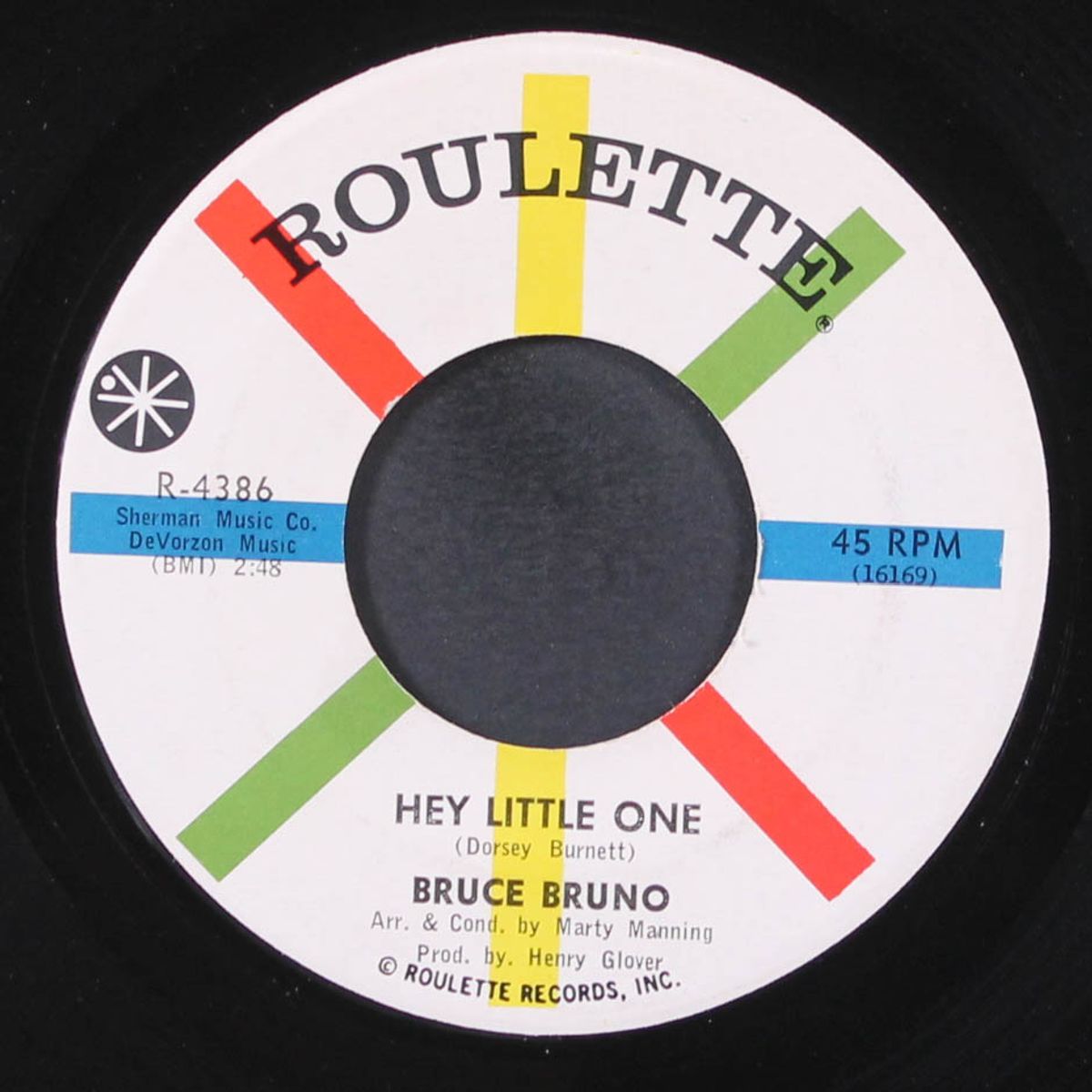 same time, same place / hey little one by BRUCE BRUNO