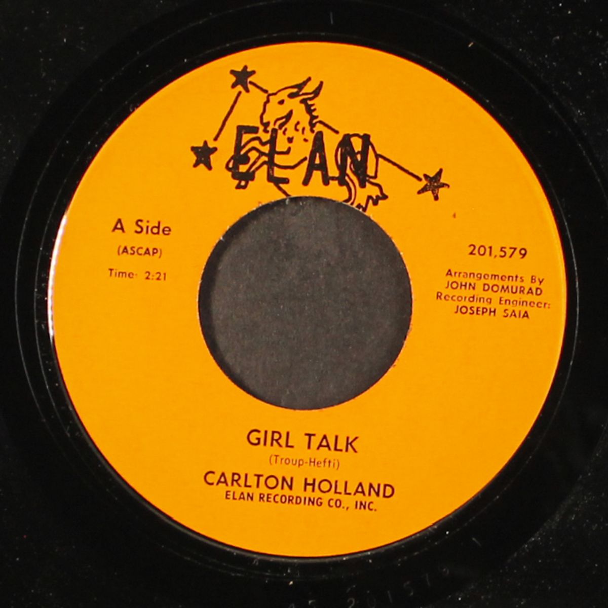 girl talk / come back to me by CARLTON HOLLAND