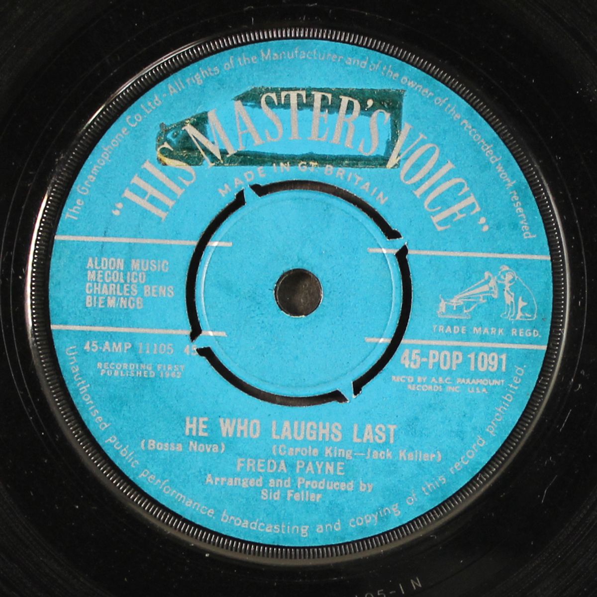 he who laughs last / slightly out of tune by FREDA PAYNE