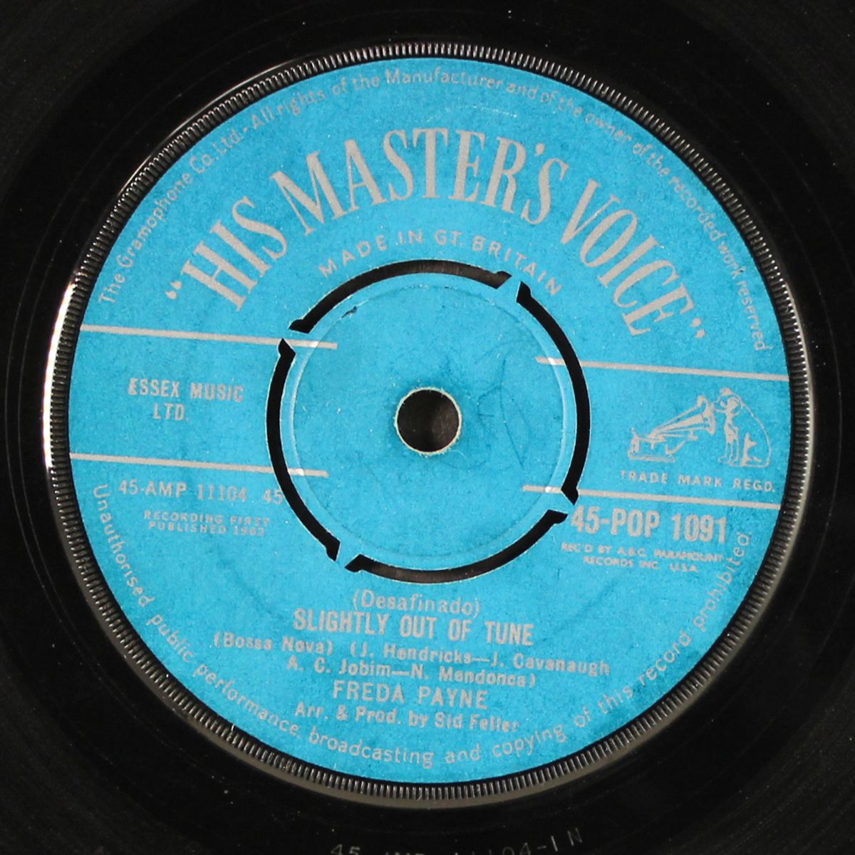 he who laughs last / slightly out of tune by FREDA PAYNE