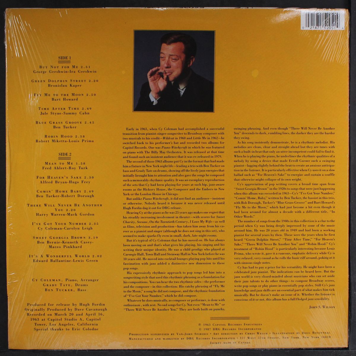 comin' home by CY COLEMAN