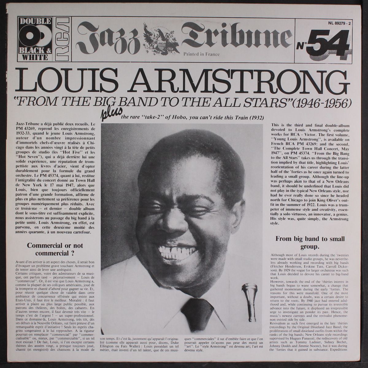 from the big band by LOUIS ARMSTRONG