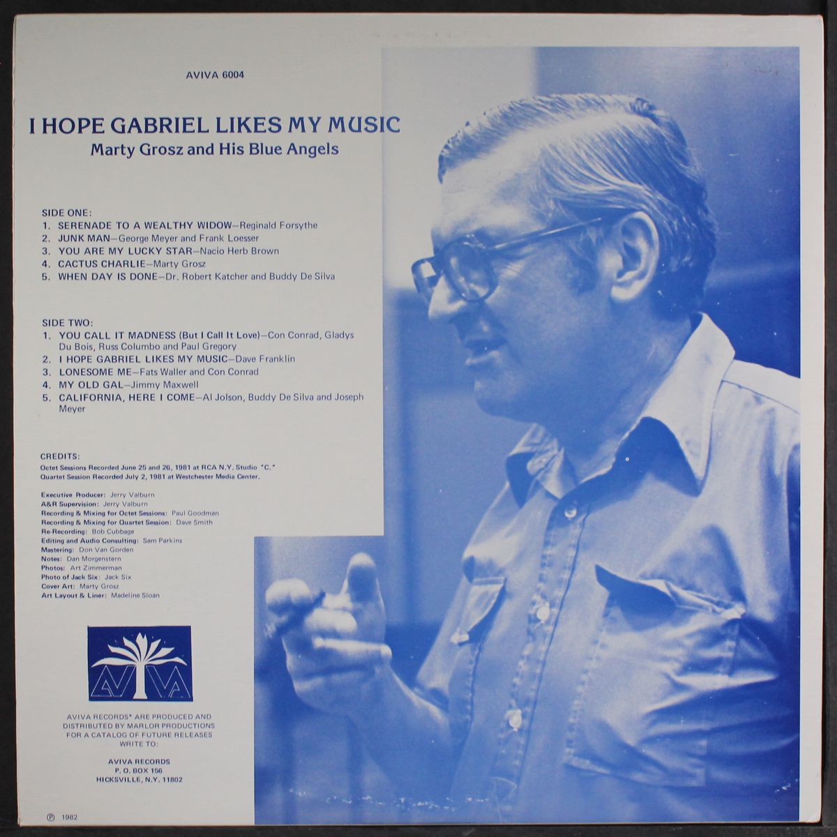 i hope gabriel likes my music by MARTY GROSZ