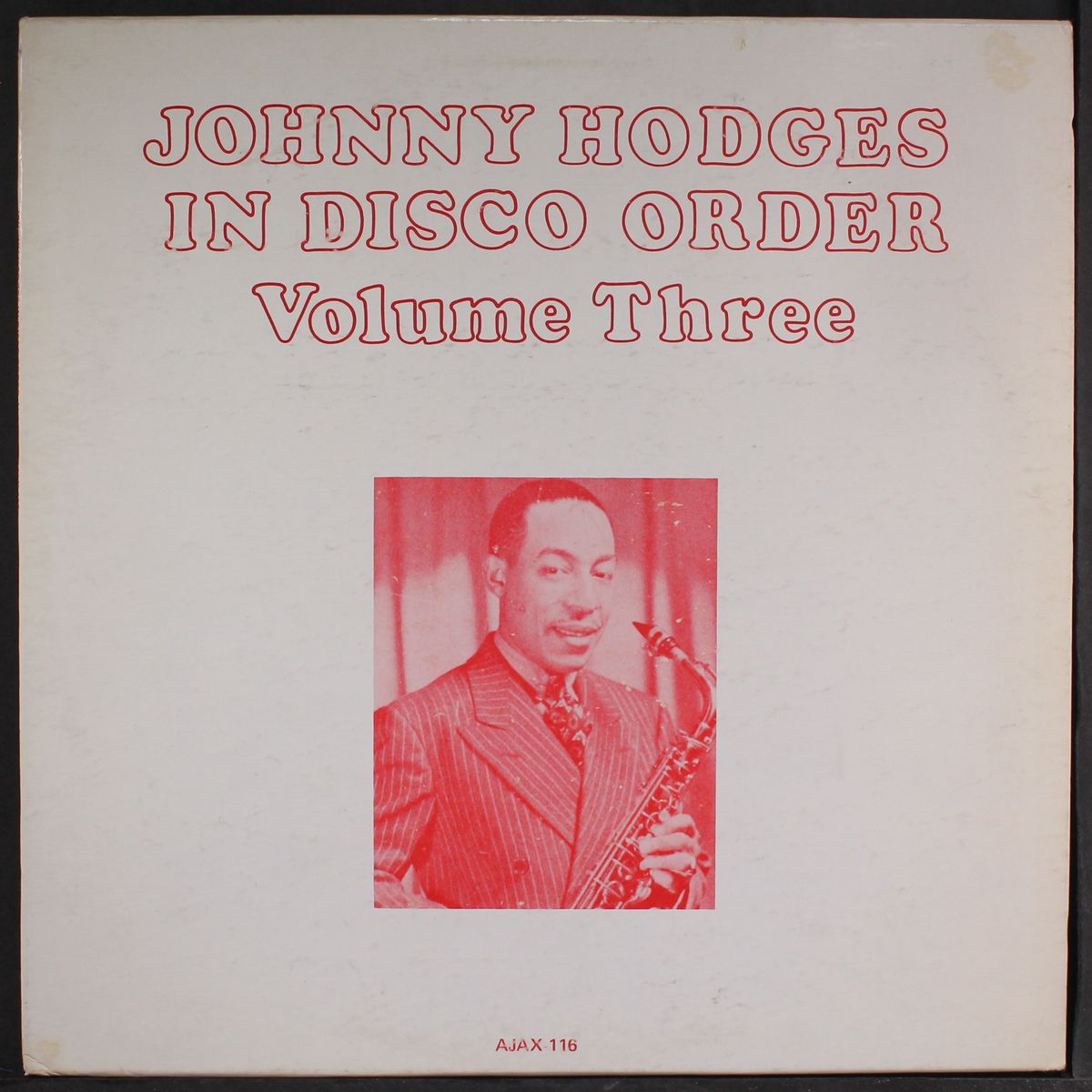 in disco order, vol. 3 by JOHNNY HODGES