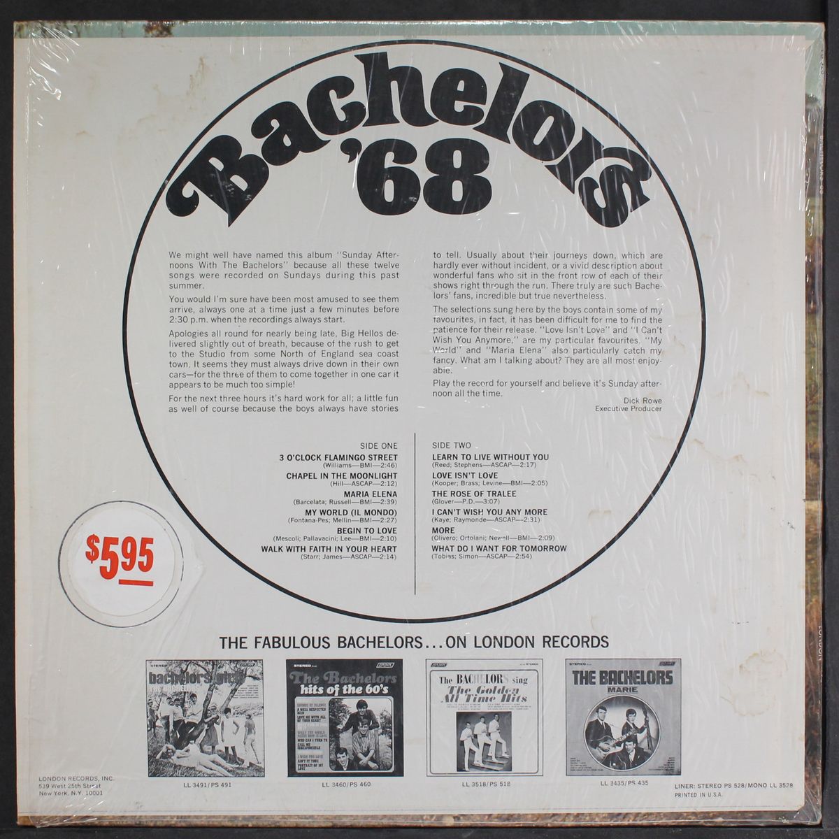 '68 by BACHELORS