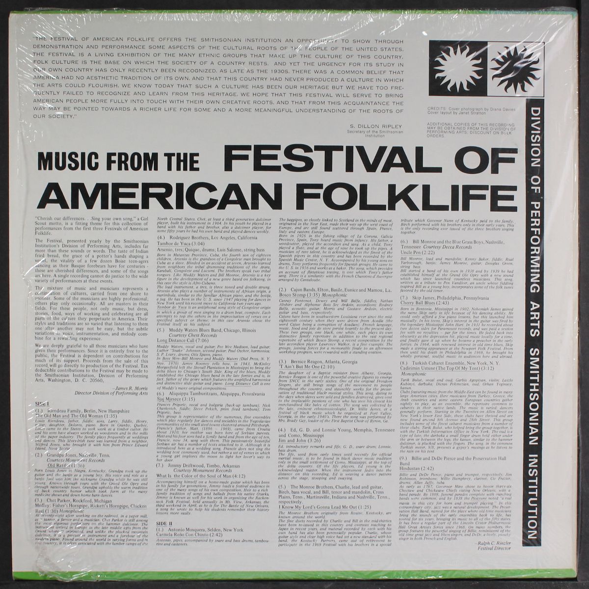 festival of american folklife, vol. 1 by VARIOUS