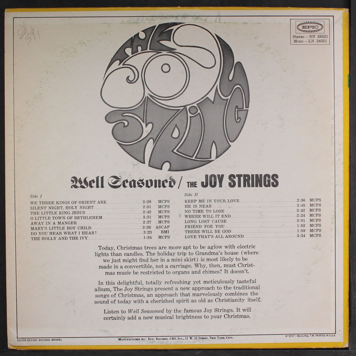 well seasoned by JOY STRINGS