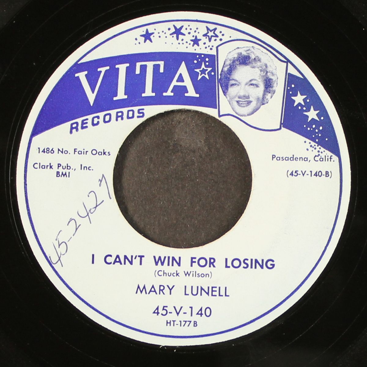 the fork in the road / i can't win for losing by MARY LUNELL