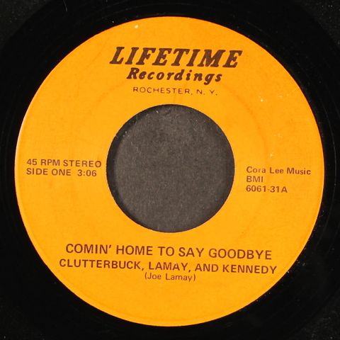 comin' home to say goodbye / streets of london by CLUTTERBUCK, LAMAY & KENNEDY
