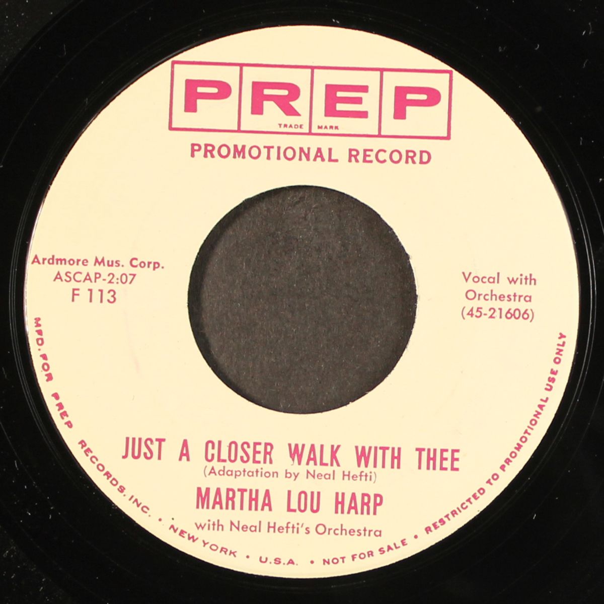 just a closer walk with thee / by the bend of the river by MARTHA LOU HARP