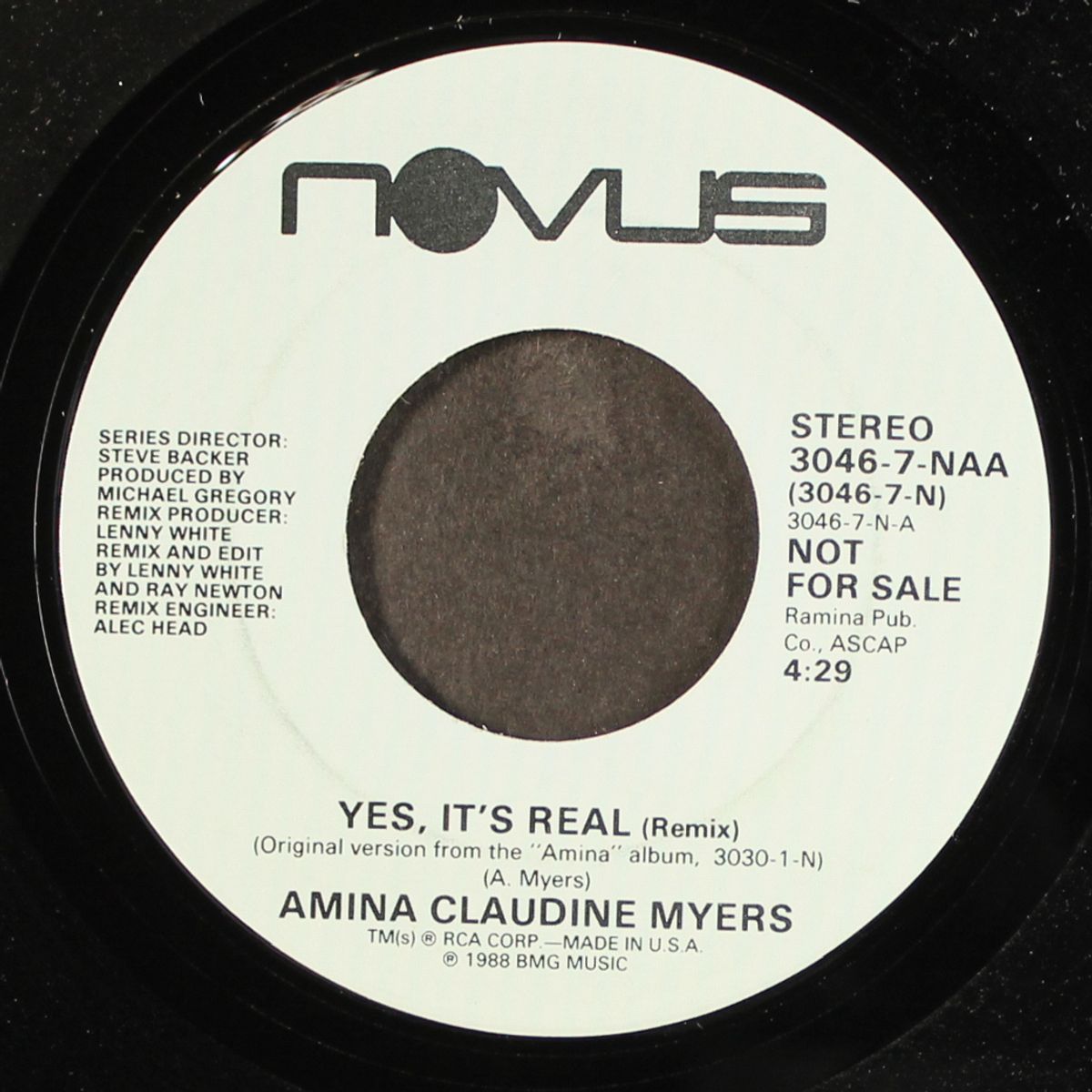 yes, it's real (remix) / same by AMINA CLAUDINE MYERS