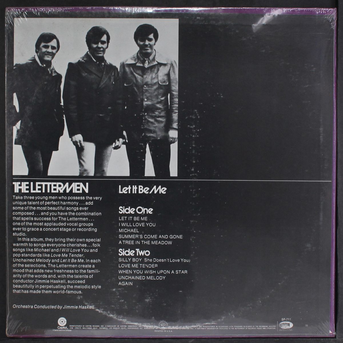 let it be me by LETTERMEN