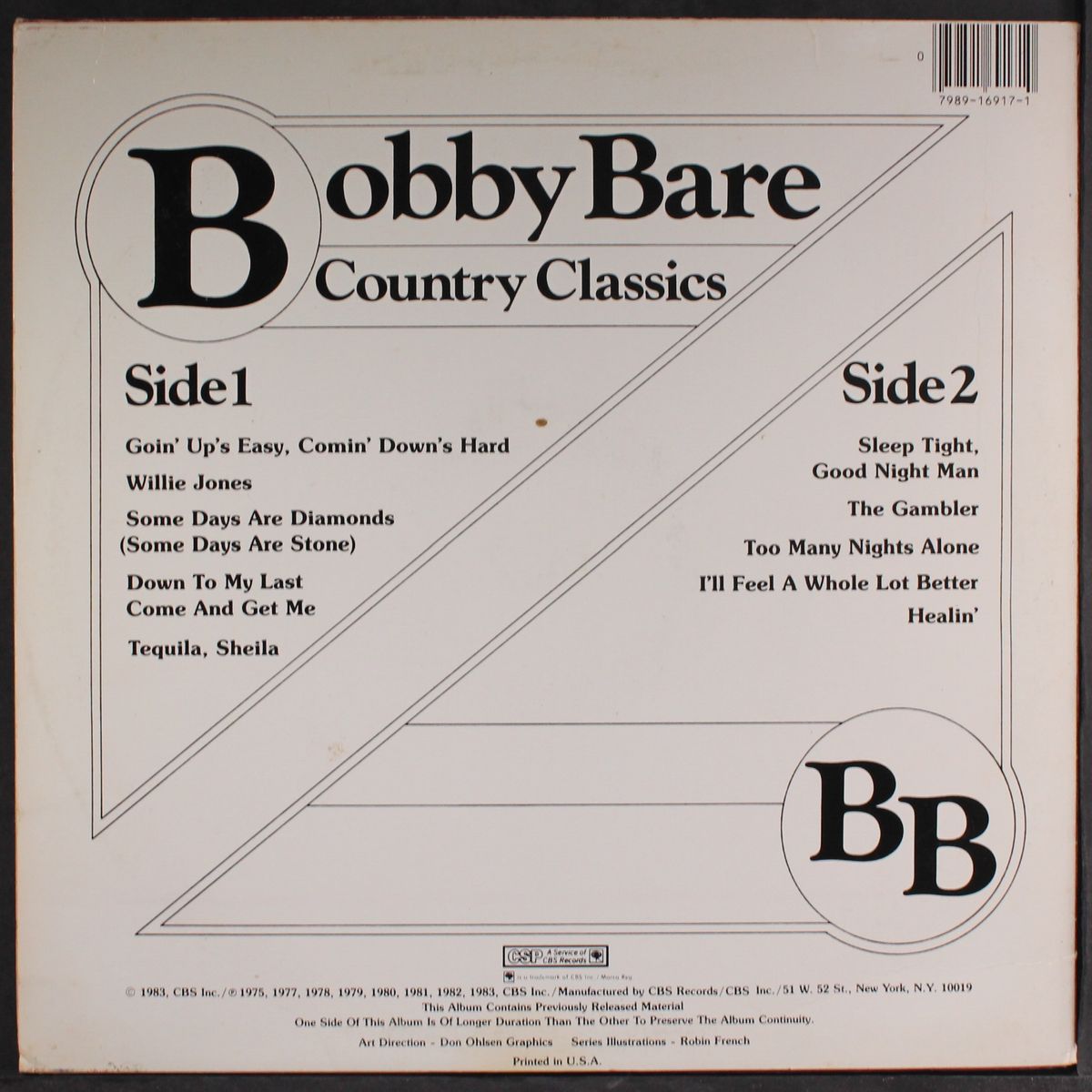 country classics by BOBBY BARE