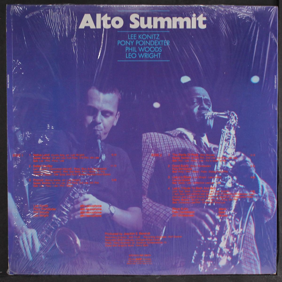 alto summit by LEE KONITZ, ETC
