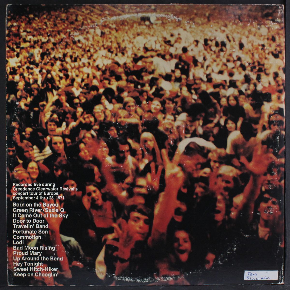 live in europe by CREEDENCE CLEARWATER REVIVAL